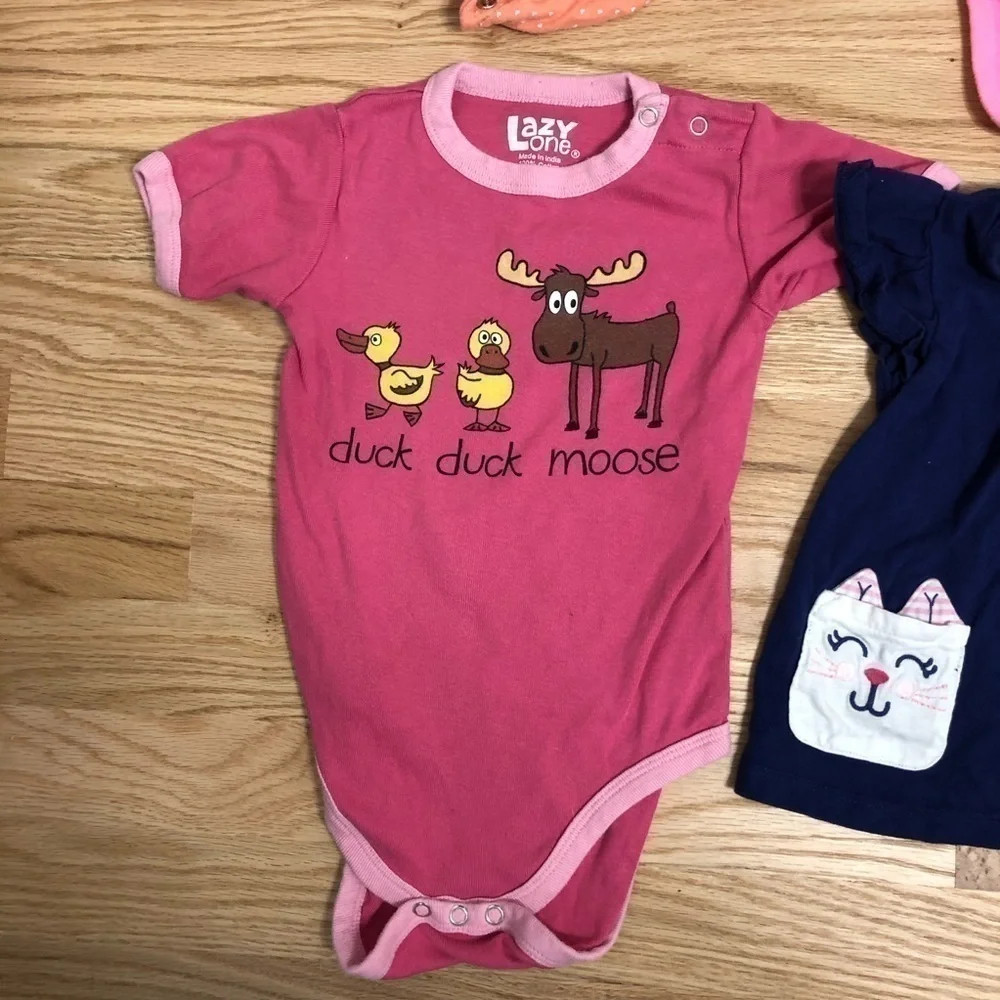 18 month Girls Bundle Tops Onesies Mixed Brands Carter’s